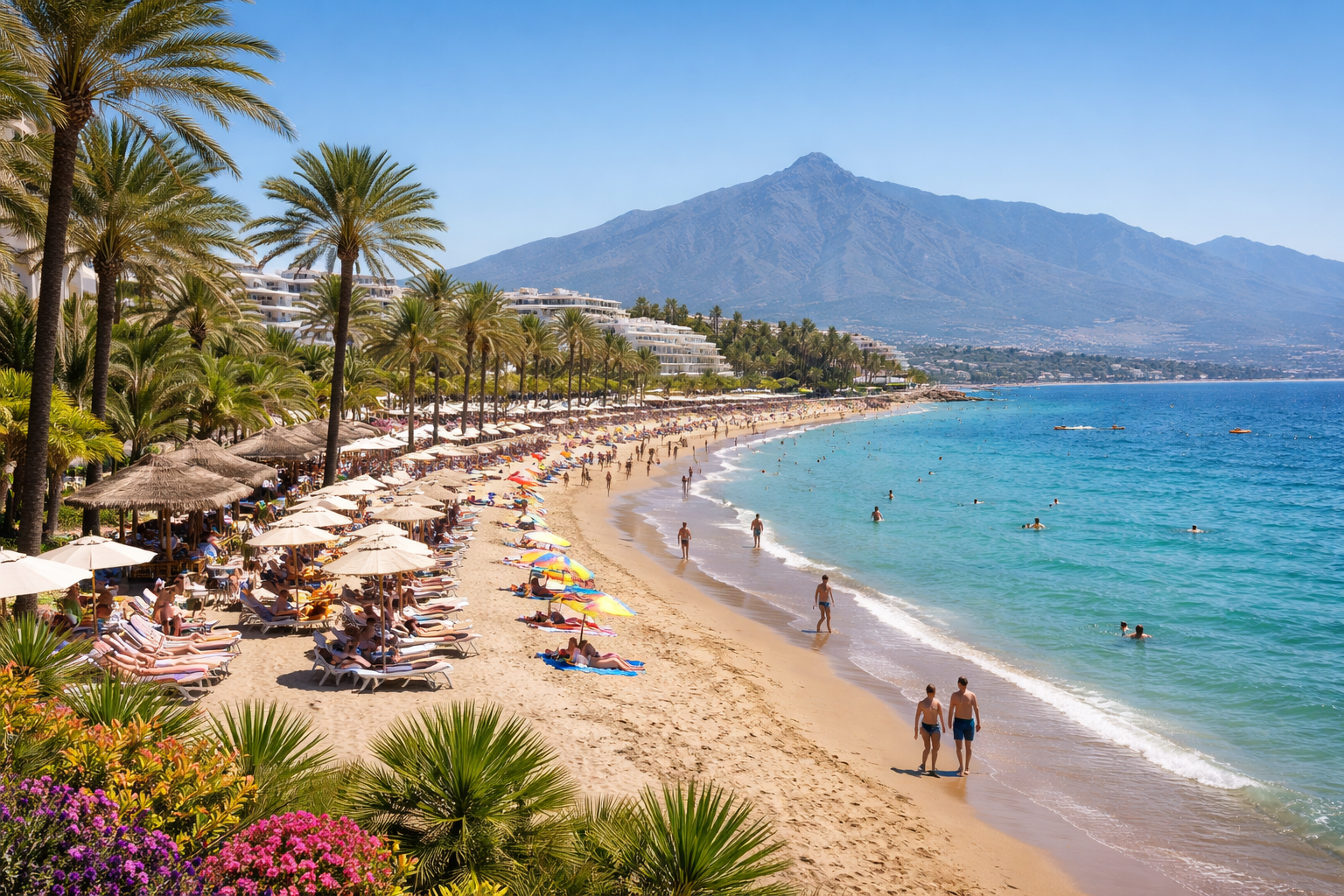 Beachside and Sea view Properties for sale on the Costa del Sol